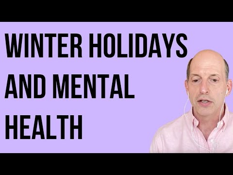 Winter Holidays and Mental Health