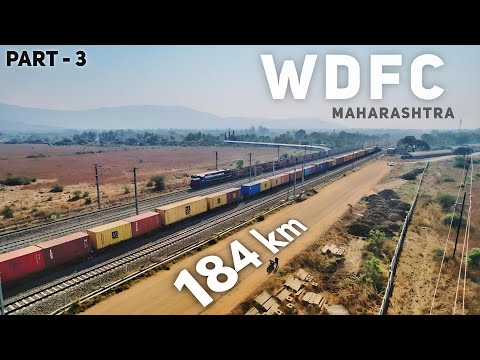 Western Dedicated Freight Corridor Progress | Maharashtra JNPT Update | Part-3