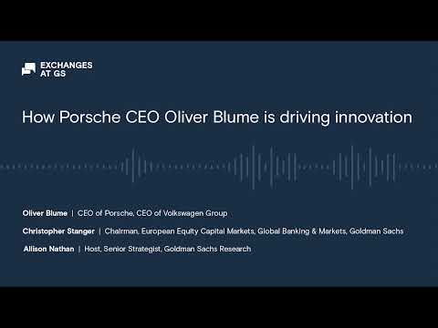 How Porsche CEO Oliver Blume is driving innovation