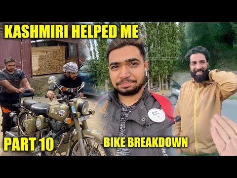 Part-10 🔥Adventure Bike Trip to Leh Ladakh | Srinagar Kashmir Sonamarg #TheGeekIndia #KannadaVlog