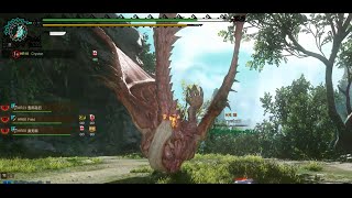 [Monster Hunter Online]:[Plunging] - Pink Rathian 樱火龙