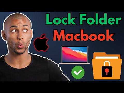 How to Lock Folder in Macbook | How to Password Protect Folder in Macbook (2024)