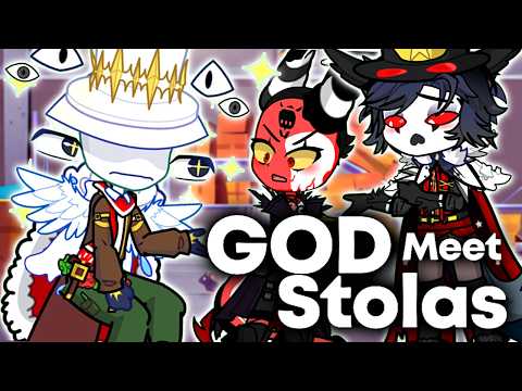 If God Meet Stolas and Blitzo || Hazbin Hotel Gacha Animation ||