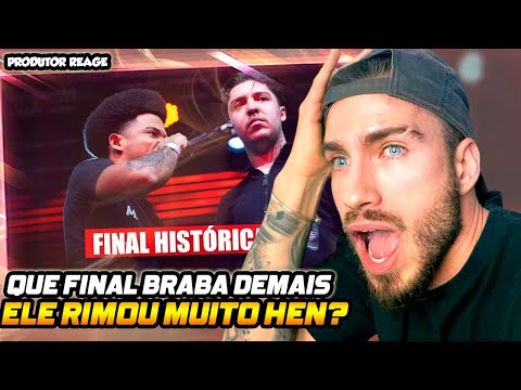 PRODUTOR REAGE BIG MIKE, APOLLO, KANT e SALVADOR x NEO, BRENNUZ, TUBARÃO e YOGA | FINAL (REACT)