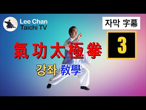 【氣功太極拳 기공타이치 3】 誰都能做到的最簡單的太極拳! 누구나 어디서든 할 수 있는 가장 쉬운 태극권! (自動字幕)