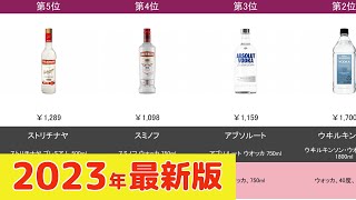 【2023年】ウォッカ おすすめ最新人気ランキング【コスパ、売れ筋】