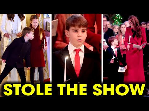 Prince Louis MELTED HEARTS At Christmas Carol Concert. Watch What He Did Next...