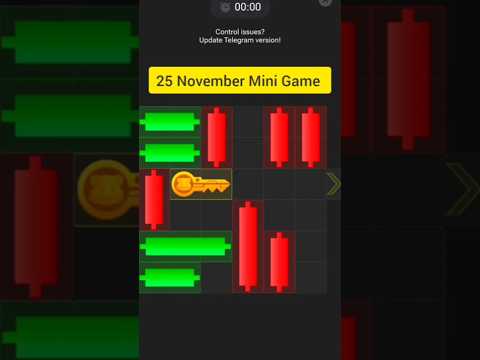 25 November hamster Minigame solve #hamsterkombat #minigame