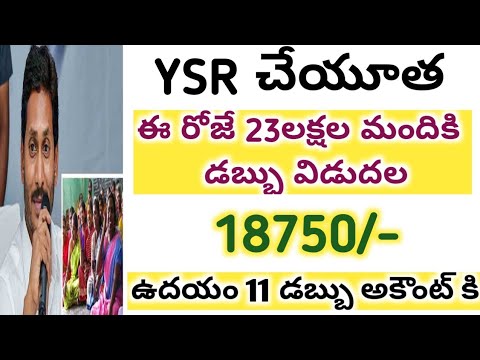 ఈ రోజే డబ్బు విడుదల 2021 || ysr చేయూత 2021 || latest update 2021 || AP CM JAGAN MOHAN REDDY ||