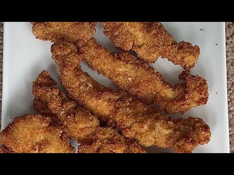 KFC style Chicken Tenders made at home