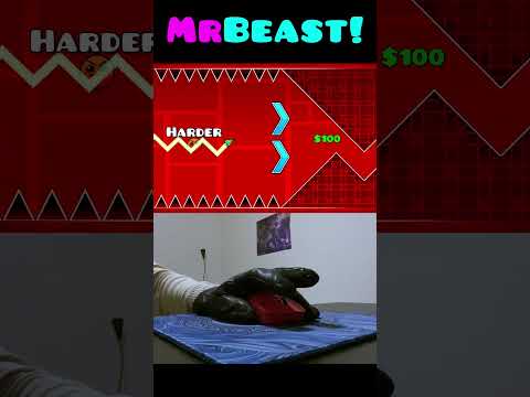 MrBeast Money Challenge in Geometry Dash! 💰