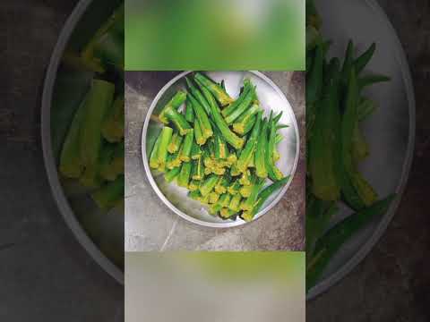 Fry bhindi #shorts#ytshorts #youtube