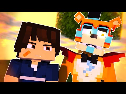 Freddy and Gregory play Skyblock - FNAF Security Breach [Minecraft/Animation]