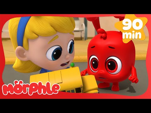 My Big Red Bus And Shrinking Town 🚌| Morphle 3D | Monster Cartoon for Kids