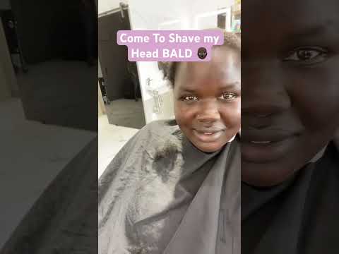 I DID A BOLD MOVE: From Long to Bald Headed now #longtobald #shorts #shortvideo #4chair #shorthair