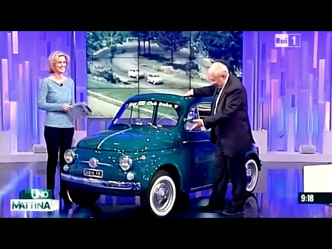 旧チンクエチェント 特番 Rai イタリア語 TV放送 フィアット 旧車 FIAT500 CLUB ITALIA