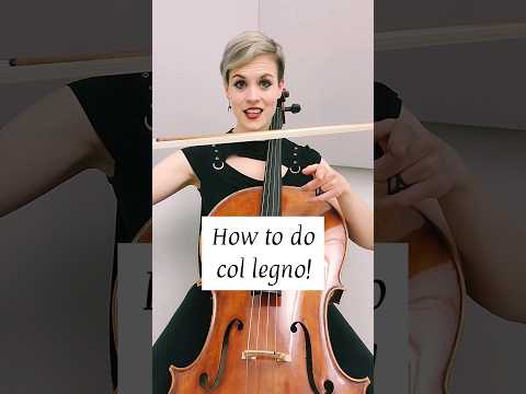 Col Legno Cello Bow Techniques