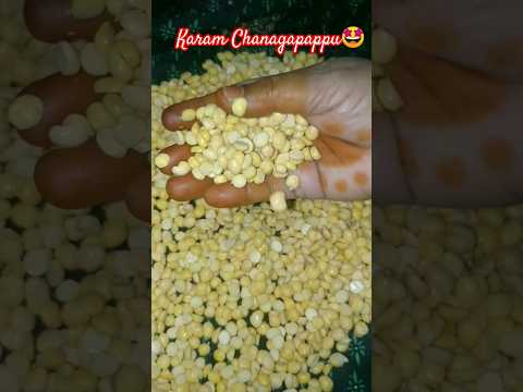 Karam chanagapappu🤩#food #karamchanagapappu#pachichanagapappu#snacks