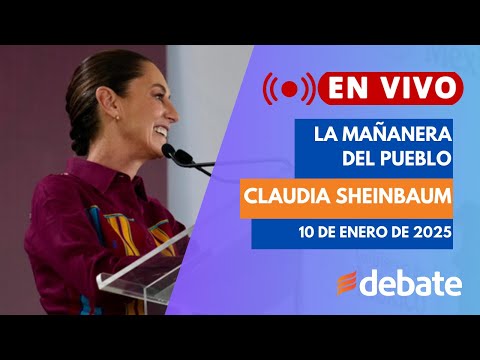 🔴Conferencia matutina de Claudia Sheinbaum presidenta de México del 10 de enero de 2025