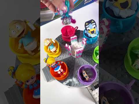 Fun Fair Tea Cup CDX Blocks #fair #asmr #buildingblocks #rides