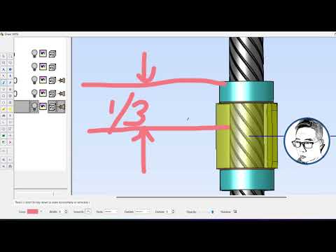 Helical Spindle  Turns | Unscrew Mold Design