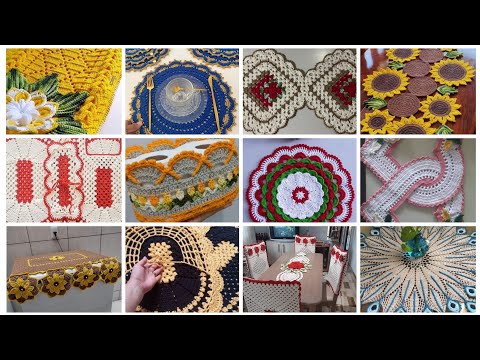 Ideas excepcionales de patrones de crochet nuevos y hechos a mano para la decoración del hogar