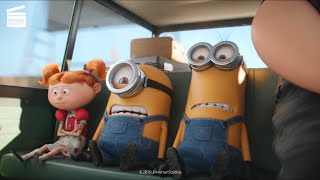 Minions (2015) - Road Trip to Orlando With The Evil Family