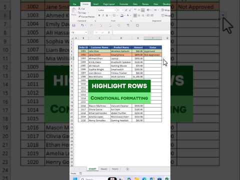 Track Your Orders Like a PRO with This Excel Hack #shorts #exceltips #exceltips