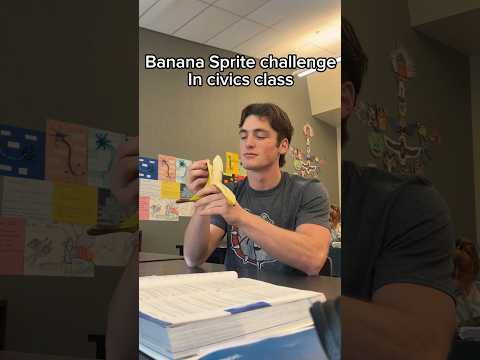 Full video⬆️ #spritechallenge #sprite #challenge #banana