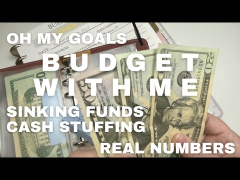 BUDGET WITH ME - Stuffing Cash Envelopes & Sinking Funds & Our Big Purchase! | Real Numbers