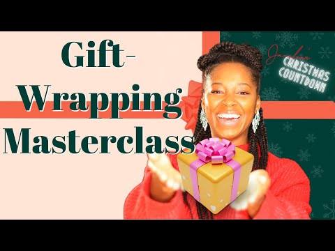 Jamelia' Christmas Countdown - Gift Wrapping Masterclass 🎁