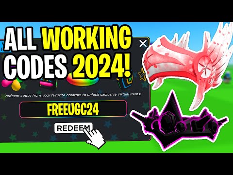 *NEW* ALL WORKING CODES FOR UGC LIMITED IN FEBRUARY 2024! ROBLOX UGC LIMITED CODES