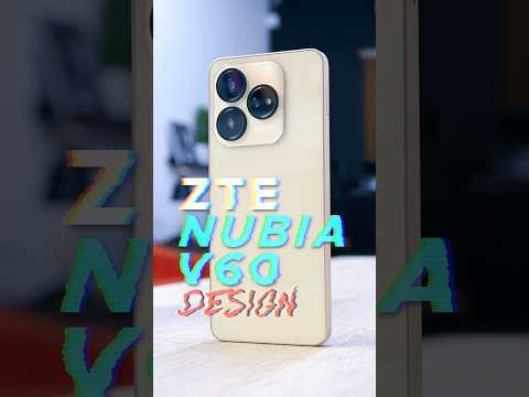 ZTE Nubia V60 Design | Glass back, 90Hz display, 22.5W charging #zte #nubiav60 #unboxing #tech