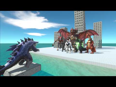 Angry Sharkzilla save King Shark From Destoroyah and Monster Kaiju