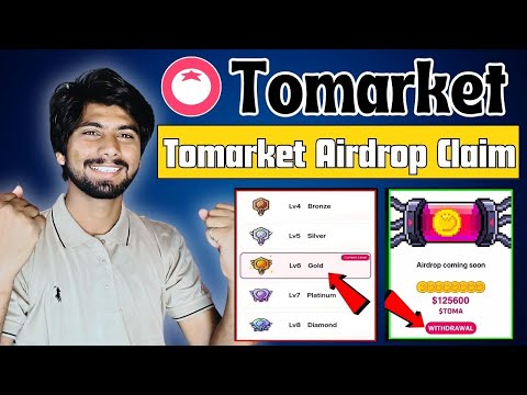 Tomarket $Toma Airdrop Claim | tomarket airdrop withdrawal, tomato airdrop