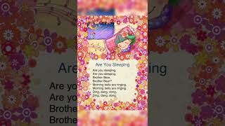 Are you sleeping brother John #nurseryrhyme #kingenglishkids #kidssong #songforkids #englishforkids