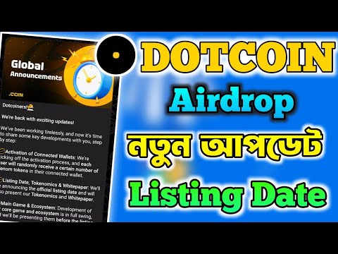 Dotcoin DTC Mining Start | Dotcoin Listing Date | Dotcoin Upgrade DTC Mining | Dotcoin New Update