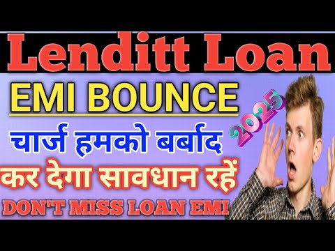 Lenditt Loan Company EMI BOUNCE CHARGE// LENDITT लेट चार्ज हमको बर्बाद कर देगा फुल जानकारी हिंदी में