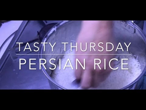 How to Make Persian Rice - a Tasty Thursday video