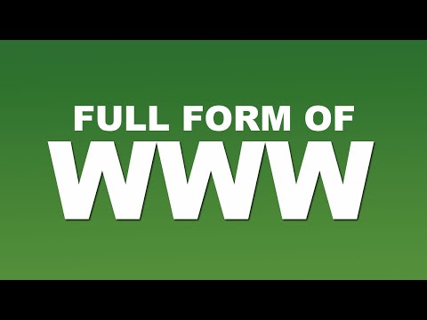 Full Form of WWW | What is WWW Full Form | WWW Abbreviation