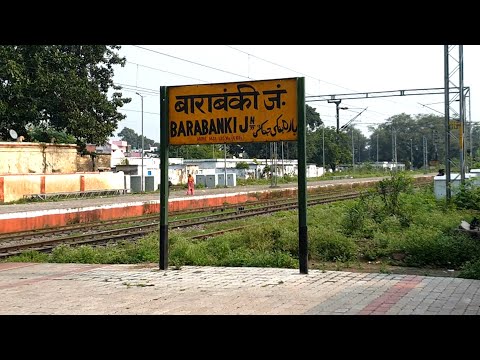 Barabanki Junction railway station Uttar Pradesh, Indian Railways Video in 4k ultra HD