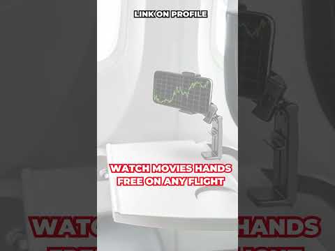 Travel MUST HAVE Item..Watch Movies HANDS FREE | Link on Profile