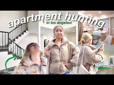 APARTMENT HUNTING IN LA! ft. rent prices, budget & tips (what its REALLY like)