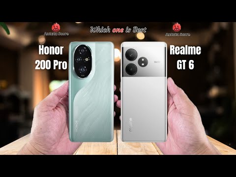 Honor 200 Pro vs Realme GT 6 Full comparison ⚡Which one is Best