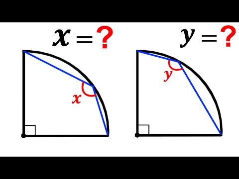 Can you calculate the angles X and Y? | (Justify your answer) | #math #maths | #geometry