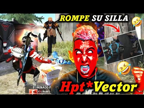 Mr Stiven Rompe Su Silla de Un Golpe 🤣🔥 Hpt* Doble Vector😡 - Momentos Divertidos de Mr Stiven #ff