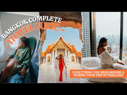 BANGKOK 2023 TRAVEL GUIDE 🇹🇭 (Airport Tips, Travel Requirements, Where To Stay, What To Visit ++) 😉