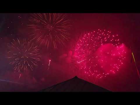 Happy New Year at Kuching waterfront