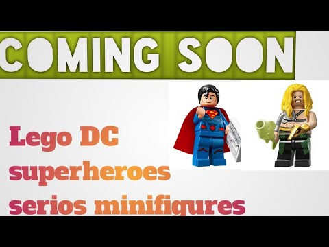 Lego DC superheroes series minifigures