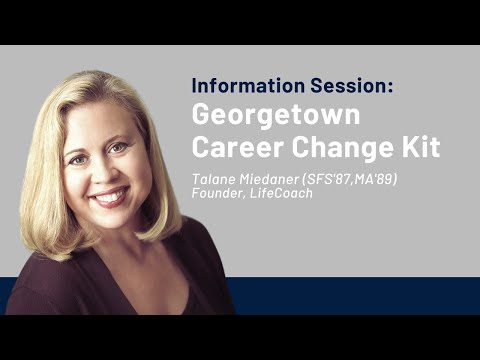 Information Session: Georgetown Career Change Kit